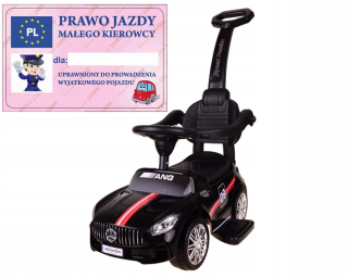 VEĽKÁ JAZDA, CHODÍK, PUSH 3v1, AUTO, AUTO S TLAČOM + VODIČSKÝ PREUKAZ